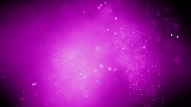 Flowing Purple Glitters with Bokeh Background 4k Video