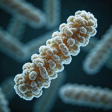 Cryo-electron micrograph of Nipah virus particles, helical nucleocapsid structure, virology research microscopy