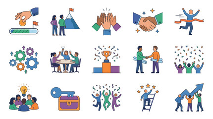 Fototapeta premium People teamwork collaboration business meeting.