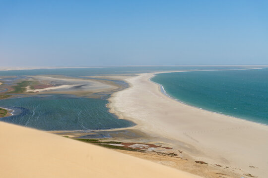Sandwich Harbour Where the Namib Desert Meets the Atlantic Ocean