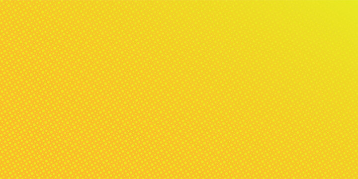 Dots halftone yellow and dark blue color pattern gradient texture background abstract