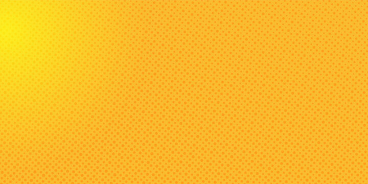 Dots halftone yellow color pattern gradient texture background abstract art