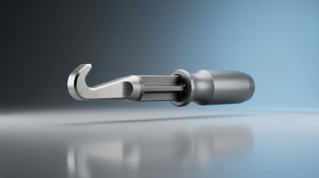 Cotter pin puller 3D render fastener extraction tool engineered for secure pin removal servicing and assembly work