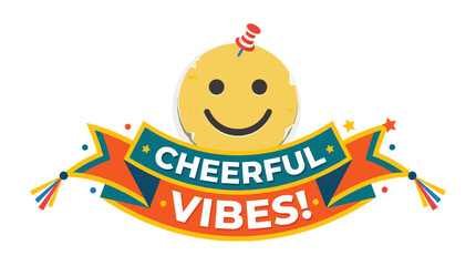 Smiling Face Emoticon Cheerful Vibes Emoji.