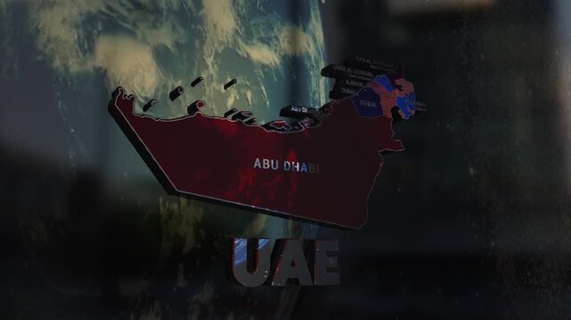UAE Map