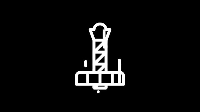 Stylized white inverted cross icon on a black background, representing rebellion and counterculture