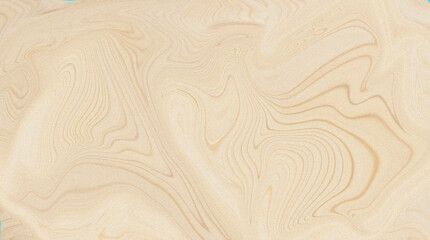Abstract Beige Wood Grain Pattern Background with Layered Contours © israt