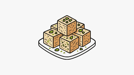 Isometric illustration of a wooden treasure chest with gold coins. © Bam