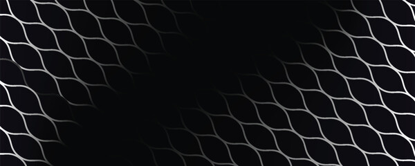 Mesh texture for fishing nets. Seamless pattern for sportswear or soccer goal, volleyball net, basketball hoop, hockey, athletics. Abstract net background for sports © Feby