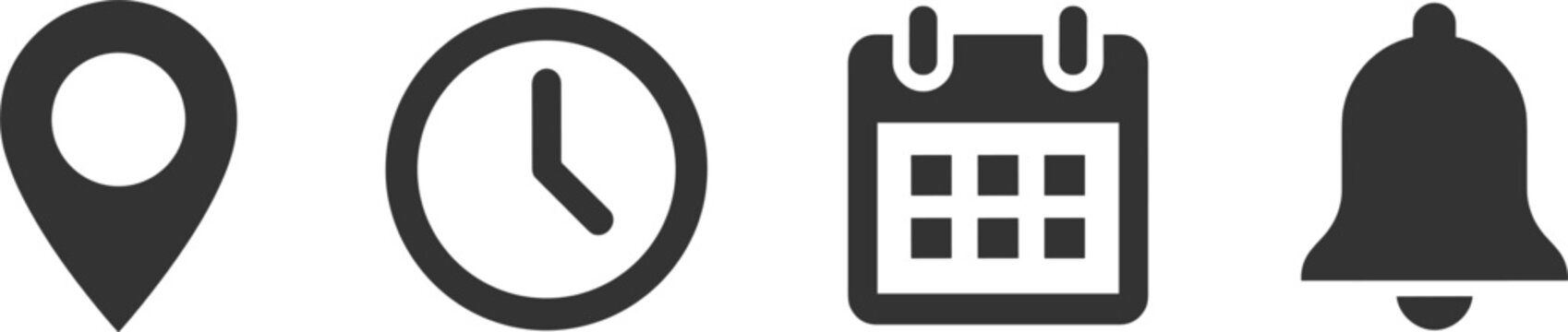 Corporate software application interface dashboard tools symbols graphic design elements for universal smartphone technology UI presentation layout