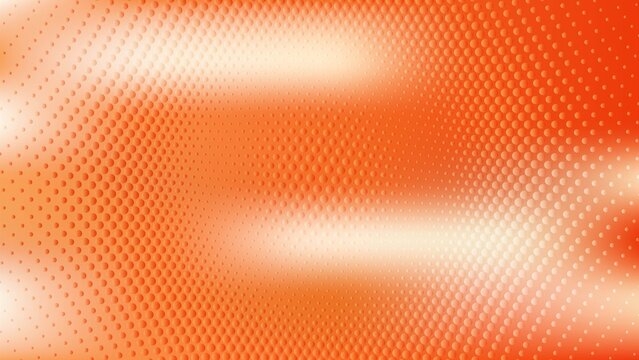 Abstract pixel art background with warm orange and yellow layered topographic shapes