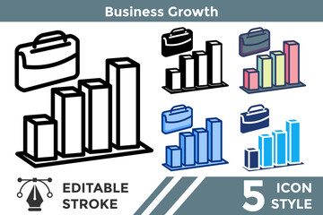 Obraz premium Business Growth