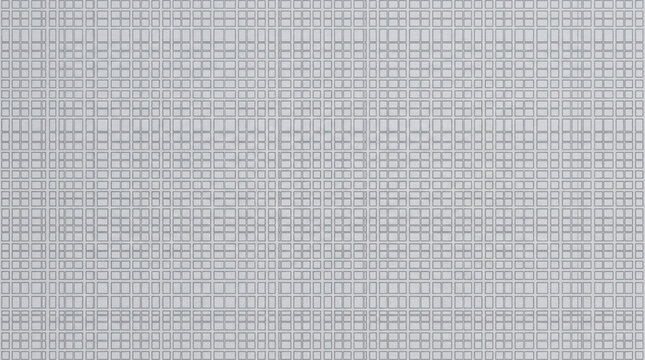 Fond abstrait avec un motif g&eacute;om&eacute;trique de grille carr&eacute;e grise et blanche.