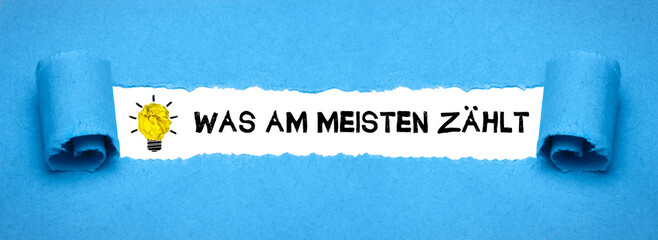Was am meisten zählt   © magele-picture