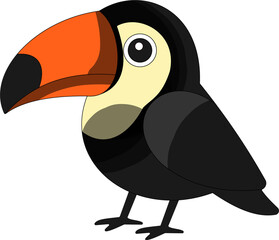 toucan bird cartoon © Hanif