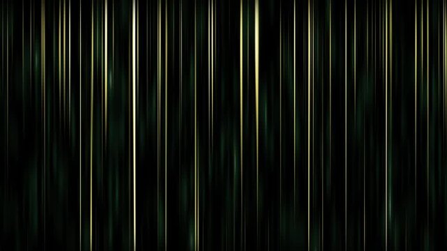 Abstract Vertical Golden Lines on Dark Background