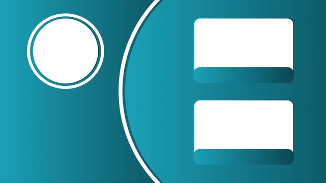 Clean modern graphic design with abstract shapes and copy space for text and images