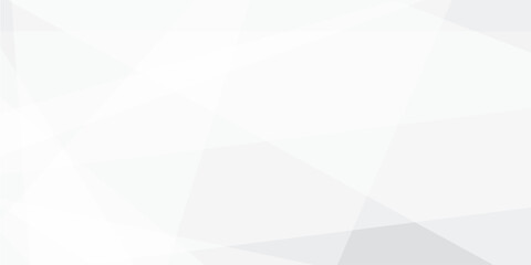 Obraz premium Abstract white and gray triangle geometric paper texture design this design are uses for style concept for banner, flyer, card, or brochure cover etc and quality full shape design .