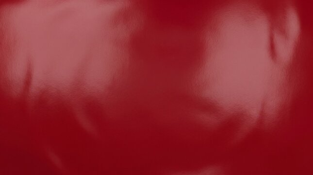 Glossy deep red lacquer finish texture background with subtle rippling