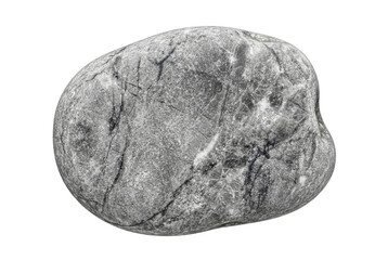 Natural grey river stone element © ritz