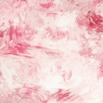 Soft rose pigment washes on textured cotton paper canvas