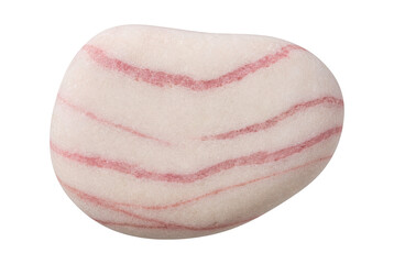 Patterned natural white river stone element © ritz