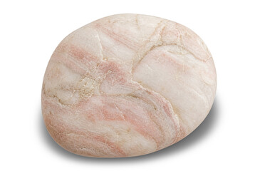 Isolated pebble stone element © ritz
