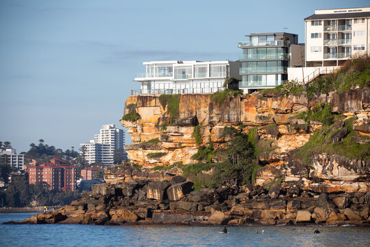 Modern Cliffside Apartments Overlooking Ocean View