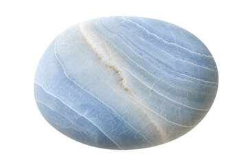 Patterned blue pebble beach element © Ritz PNG