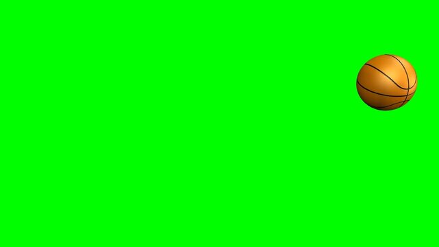 basketball ball on a white background