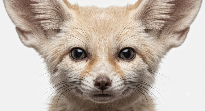 Creative Fennec Fox, Desert Animal, Furry Mammal, Wildlife Portrait 2k