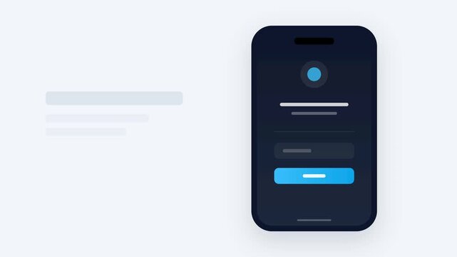 Smartphone screen displaying a new notification alert