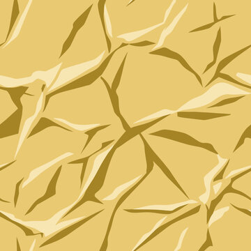 Seamless desert camouflage pattern in yellow and brown tones