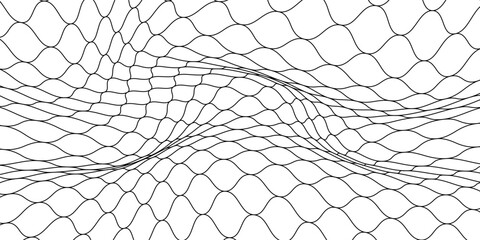 Mesh texture for fishing nets. Seamless pattern for sportswear or soccer goal, volleyball net, basketball hoop, hockey, athletics. Abstract net background for sports © Adell
