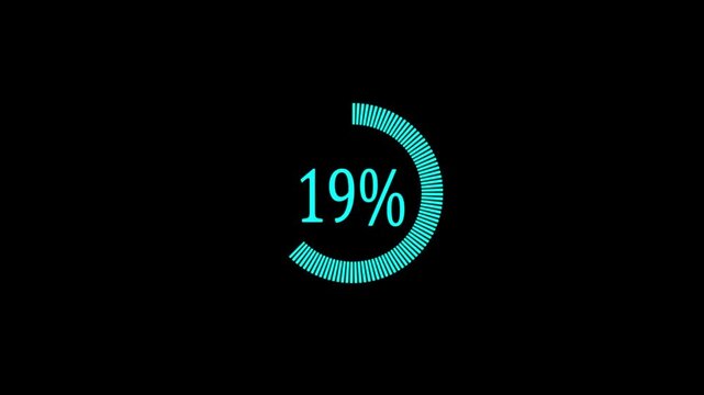 A sleek 30-second countdown icon modern, minute, sport, deadline, sec, start, stop, number, 4k video.