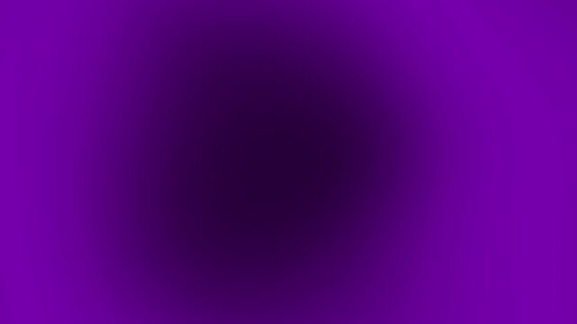 Gradient background animation with purple color. Gradient background dark center and glowing edges. Gradient background modern presentation backdrop graphic on black.