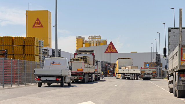 Construction Material Company Sika in Simanovci Serbia