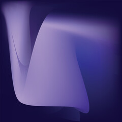 Abstract Luxury Purple Fluid Gradient Background with Smooth Silk Waves © SarifinJahan