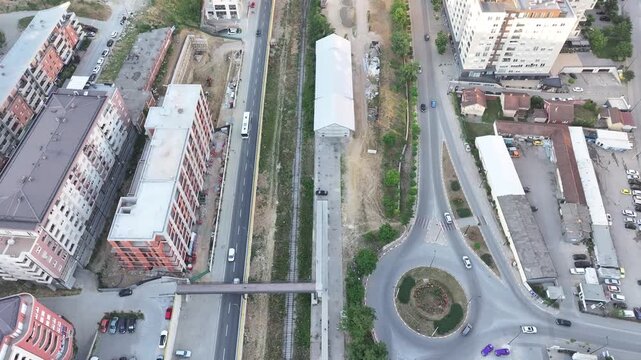 Kosovo Pristina city old railway line 20 June 2026