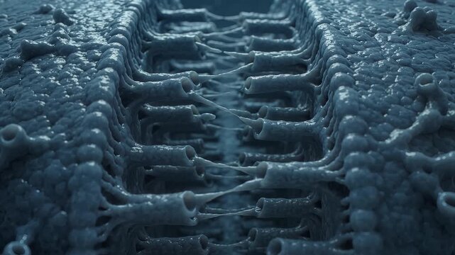Cellular gap junction intercellular space and neural cell communication