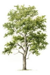 Obraz premium Botanical illustration of a tree plant tranquility outdoors.