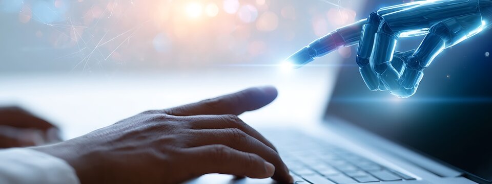 Creating a data set for AI generated to follow human-input instructions, Using artificial intelligence technology or AI comes into use in business, Artificial intelligence and AI technology concept.
