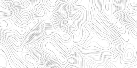 Topographic contour map lines on white background for design and geography uses © MD.HUZZATULLAHISLAM
