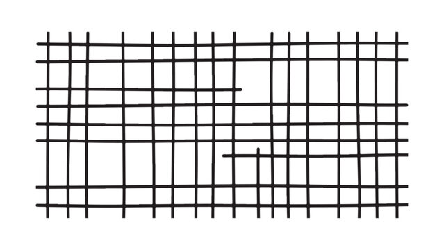 Grid pattern on transparent background for design elements and construction plans.
