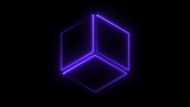 Abstract Blue Geometric Hexagon Background with Glowing Neon Stars Digital Technology Pattern 3D Vector Illustration for Business Web Design Wallpaper Template