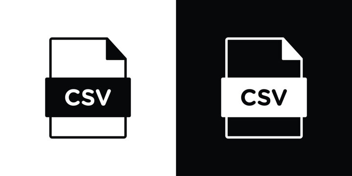 Download CSV file icon