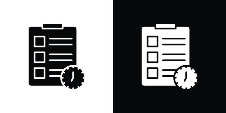 Time management icon 1