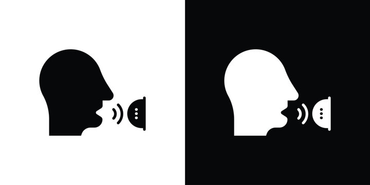 Voice recognition icon