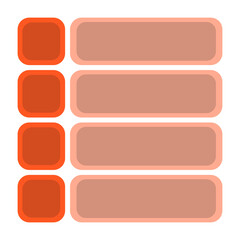 Fototapeta premium Open Menu Icon Design
