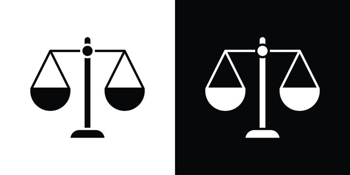 Balance scale icon